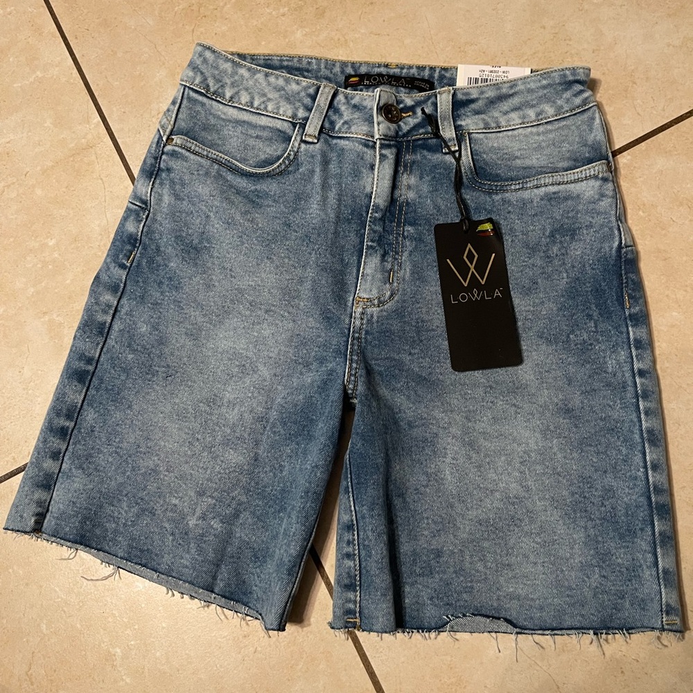L.O.W.L.A Blue Denim Shorts